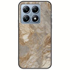 The Marble Collection - Natural Xiaomi 14T Pro 5G Black TPU (Μαύρη Σιλικόνη)