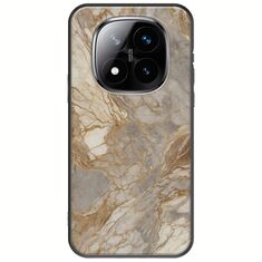 The Marble Collection - Natural Xiaomi Redmi Note 14 Pro+ 5G Black TPU (Μαύρη Σιλικόνη)