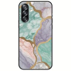 The Marble Collection - Pastel Samsung Galaxy A26 5G  Black TPU (Μαύρη Σιλικόνη)