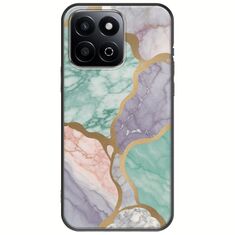 The Marble Collection - Pastel Honor 200 Smart 5G Black TPU (Μαύρη Σιλικόνη)