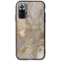 The Marble Collection - Natural Xiaomi Redmi Note 10 Pro / 10 Pro Max Groove TPU (Tempered Glass και TPU)