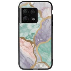 The Marble Collection - Pastel OnePlus 10 Pro Groove TPU (Tempered Glass και TPU)