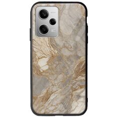 The Marble Collection - Natural Xiaomi Redmi Note 12 Pro Plus 5G Groove TPU (Tempered Glass και TPU)