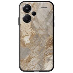 The Marble Collection - Natural Xiaomi Redmi Note 13 Pro Plus 5G Groove TPU (Tempered Glass και TPU)