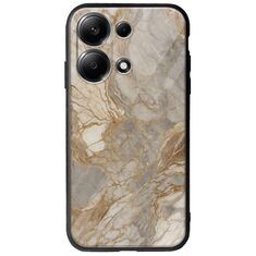 The Marble Collection - Natural Xiaomi Redmi Note 13 4G Groove TPU (Tempered Glass και TPU)