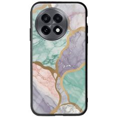 The Marble Collection - Pastel OnePlus 13R 5G Groove TPU (Tempered Glass και TPU)
