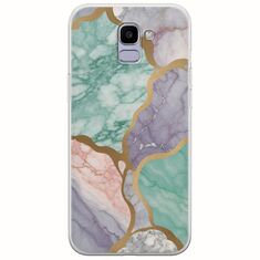 The Marble Collection - Pastel Samsung Galaxy J6 2018 Flexible TPU (Διάφανη Σιλικόνη)