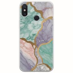 The Marble Collection - Pastel Xiaomi Mi Mix 2S Flexible TPU (Διάφανη Σιλικόνη)