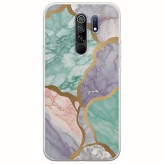 The Marble Collection - Pastel Xiaomi Redmi 9 Flexible TPU (Διάφανη Σιλικόνη)