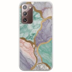The Marble Collection - Pastel Samsung Galaxy Note 20 Flexible TPU (Διάφανη Σιλικόνη)
