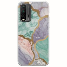 The Marble Collection - Pastel Xiaomi Redmi 9T Flexible TPU (Διάφανη Σιλικόνη)