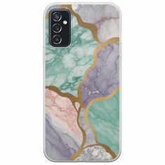 The Marble Collection - Pastel Samsung Galaxy M52 5G Flexible TPU (Διάφανη Σιλικόνη)