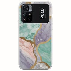 The Marble Collection - Pastel Xiaomi Poco M4 Pro 4G Flexible TPU (Διάφανη Σιλικόνη)