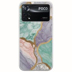 The Marble Collection - Pastel Xiaomi Poco X4 Pro 5G Flexible TPU (Διάφανη Σιλικόνη)