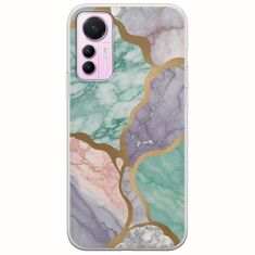 The Marble Collection - Pastel Xiaomi 12 Lite 5G Flexible TPU (Διάφανη Σιλικόνη)