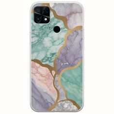 The Marble Collection - Pastel Xiaomi Poco C40 Flexible TPU (Διάφανη Σιλικόνη)