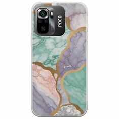 The Marble Collection - Pastel Xiaomi Poco M5s Flexible TPU (Διάφανη Σιλικόνη)