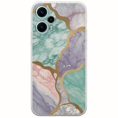The Marble Collection - Pastel Xiaomi Poco F5 5G Flexible TPU (Διάφανη Σιλικόνη)
