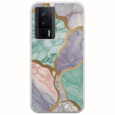 The Marble Collection - Pastel Xiaomi Poco F5 Pro 5G Flexible TPU (Διάφανη Σιλικόνη)