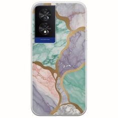 The Marble Collection - Pastel TCL 40 NXTPAPER 4G Flexible TPU (Διάφανη Σιλικόνη)