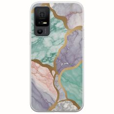 The Marble Collection - Pastel TCL 40 NXTPAPER 5G Flexible TPU (Διάφανη Σιλικόνη)