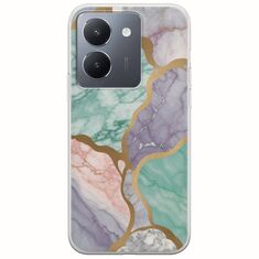 The Marble Collection - Pastel Vivo Y36 4G / 5G Flexible TPU (Διάφανη Σιλικόνη)