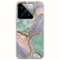 The Marble Collection - Pastel Xiaomi 14 5G Flexible TPU (Διάφανη Σιλικόνη)