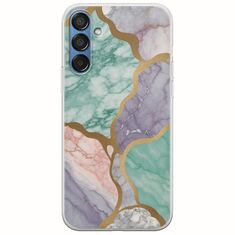 The Marble Collection - Pastel Samsung Galaxy M15 5G Flexible TPU (Διάφανη Σιλικόνη)