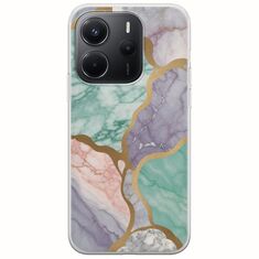 The Marble Collection - Pastel Xiaomi Redmi Note 14 4G Flexible TPU (Διάφανη Σιλικόνη)