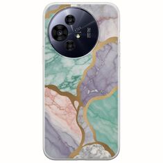 The Marble Collection - Pastel TCL 50 PRO NXTPAPER 5G Flexible TPU (Διάφανη Σιλικόνη)