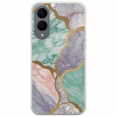 The Marble Collection - Pastel Samsung Galaxy S25 Edge 5G Flexible TPU (Διάφανη Σιλικόνη)