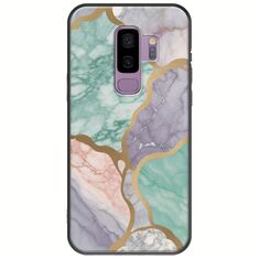 The Marble Collection - Pastel Samsung Galaxy S9 Plus Black TPU (Μαύρη Σιλικόνη)