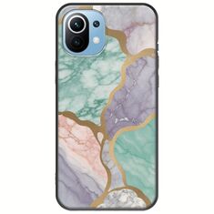 The Marble Collection - Pastel Xiaomi Mi 11 Black TPU (Μαύρη Σιλικόνη)