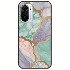The Marble Collection - Pastel Xiaomi Mi11i Black TPU (Μαύρη Σιλικόνη)