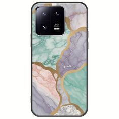 The Marble Collection - Pastel Xiaomi 13 Pro 5G Black TPU (Μαύρη Σιλικόνη)