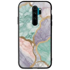 The Marble Collection - Pastel Xiaomi Redmi Note 8 Pro Groove TPU (Tempered Glass και TPU)