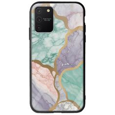 The Marble Collection - Pastel Samsung Galaxy S10 Lite Groove TPU (Tempered Glass και TPU)