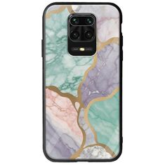 The Marble Collection - Pastel Xiaomi Redmi Note 9S / 9 Pro / 9 Pro Max Groove TPU (Tempered Glass και TPU)