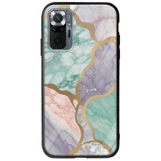The Marble Collection - Pastel Xiaomi Redmi Note 10 Pro / 10 Pro Max Groove TPU (Tempered Glass και TPU)