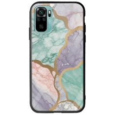 The Marble Collection - Pastel Xiaomi Redmi Note 10 / 10s Groove TPU (Tempered Glass και TPU)