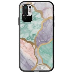 The Marble Collection - Pastel Xiaomi Redmi Note 10 5G Groove TPU (Tempered Glass και TPU)
