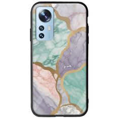The Marble Collection - Pastel Xiaomi 12 / 12X Groove TPU (Tempered Glass και TPU)