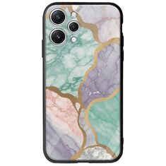 The Marble Collection - Pastel Xiaomi Redmi 12 Groove TPU (Tempered Glass και TPU)