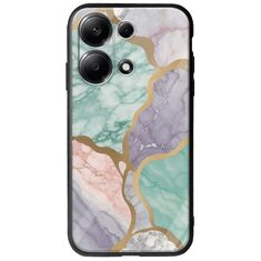 The Marble Collection - Pastel Xiaomi Redmi Note 13 4G Groove TPU (Tempered Glass και TPU)