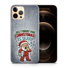 Θήκη All I Want For Christmas is Sleep με Άγιο Βασίλη που κοιμάται – Frogs Χαλάνδρι