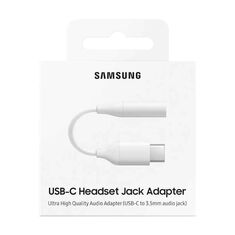 Samsung EE-UC10JUWEGWW Type-C to 3.5mm adapter white