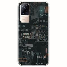 Aesthetic Black Xiaomi Civi Flexible TPU (Διάφανη Σιλικόνη)