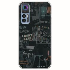 Aesthetic Black TCL 30 / 30 5G / 30+ Flexible TPU (Διάφανη Σιλικόνη)