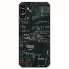 Aesthetic Black Samsung Galaxy A13 5G Flexible TPU (Διάφανη Σιλικόνη)