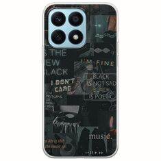 Aesthetic Black Honor X8a Flexible TPU (Διάφανη Σιλικόνη)